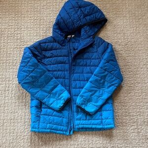 VGUC Gap Blue ombré Kids Puffer Jacket size XL
